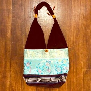 Authentic Cambodian Purse Handmade Embroidered Bag